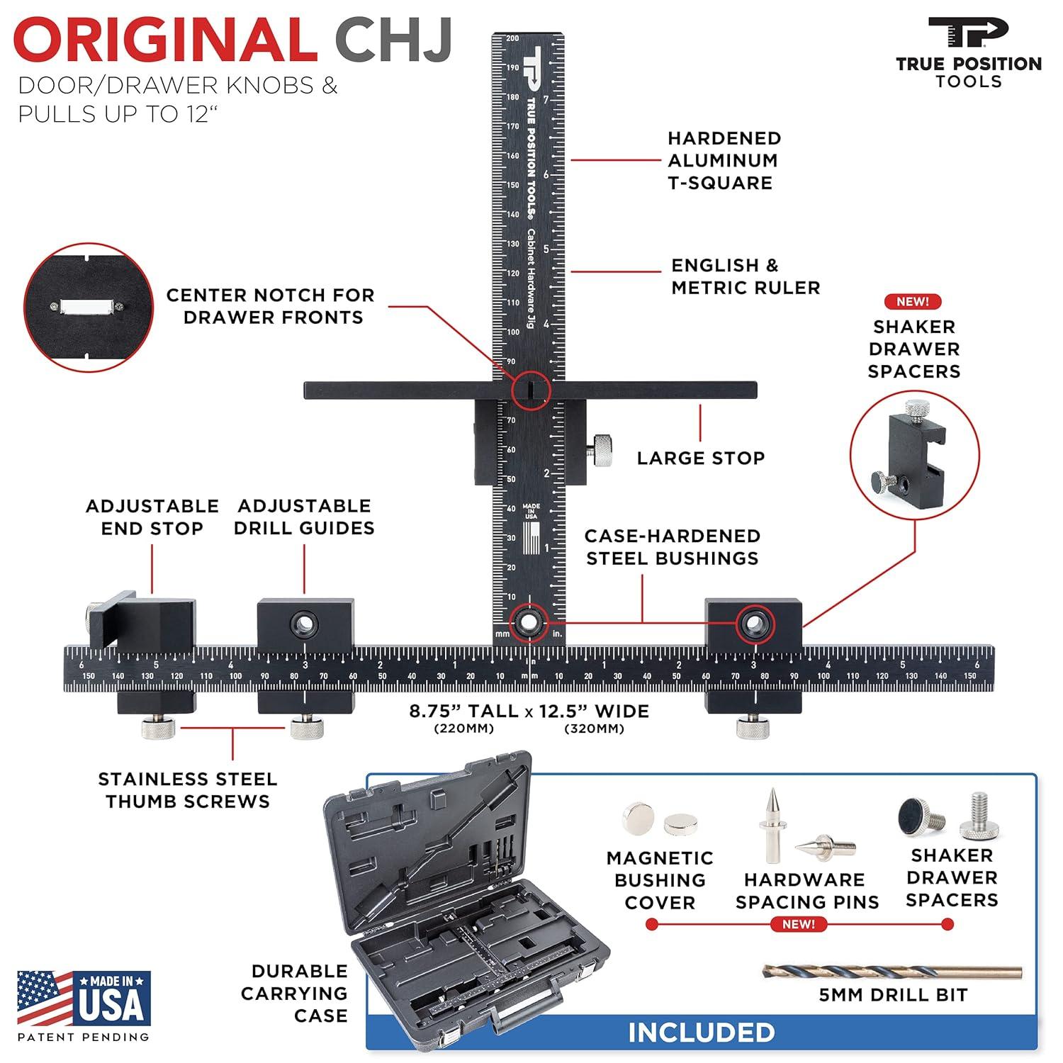 True Position Tools TP-1934 Cabinet Hardware Jig