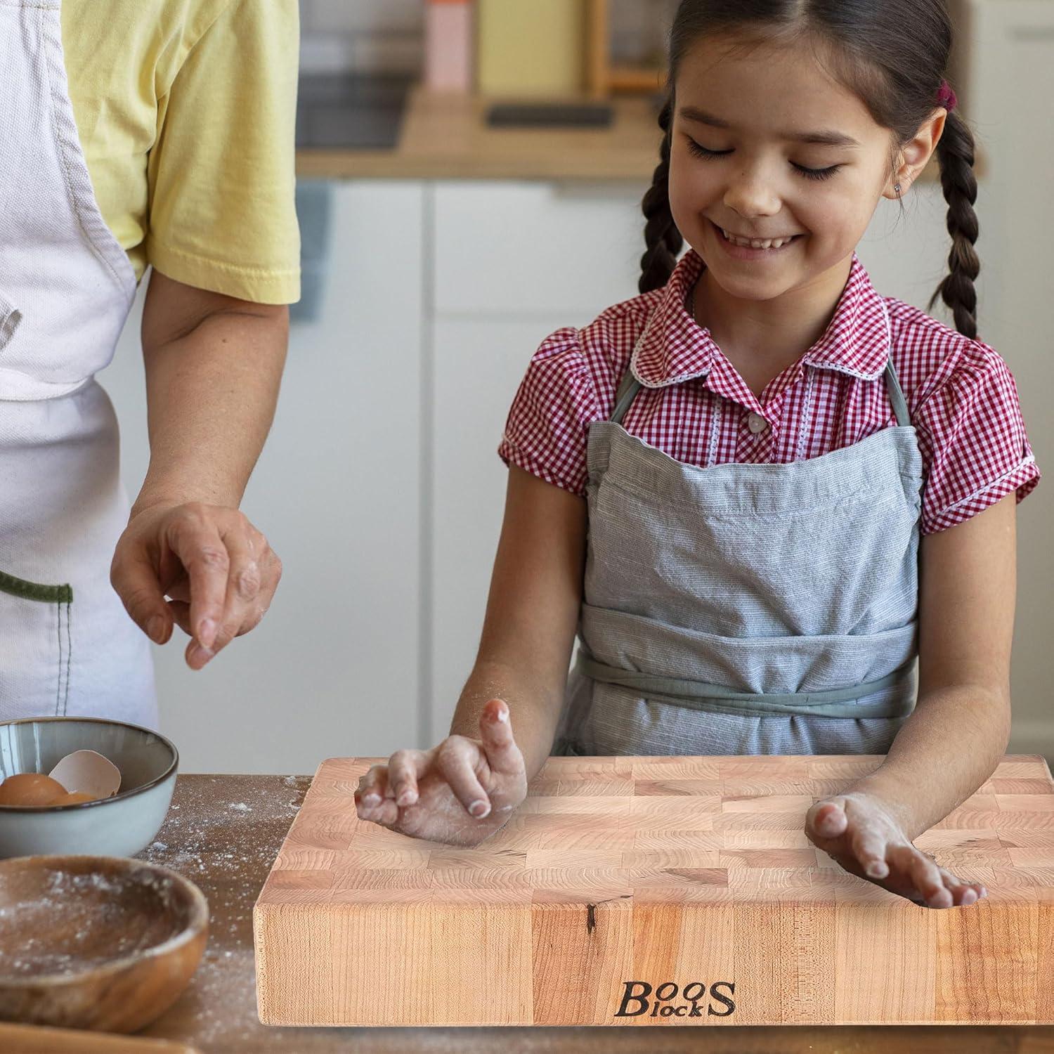 John Boos John Boos Chinese Cutting Board 3" End Grain Reversible