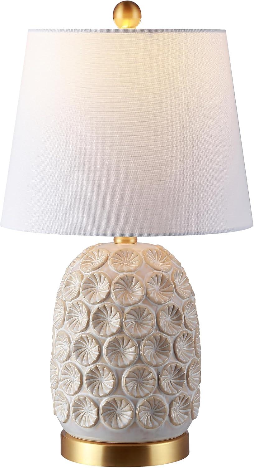 Lamson Table Lamp - Cream - Safavieh.