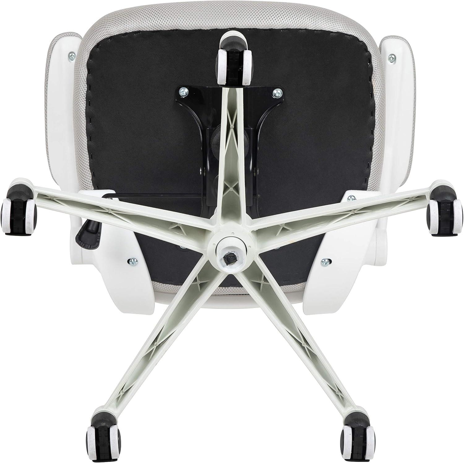 Jayetta Mid-Back Mesh Swivel Ergonomic Office Chair with Flip-Up Arms by Flash Furniture