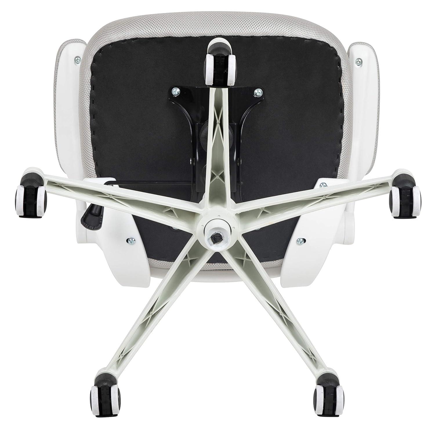 Jayetta Mid-Back Mesh Swivel Ergonomic Office Chair with Flip-Up Arms by Flash Furniture