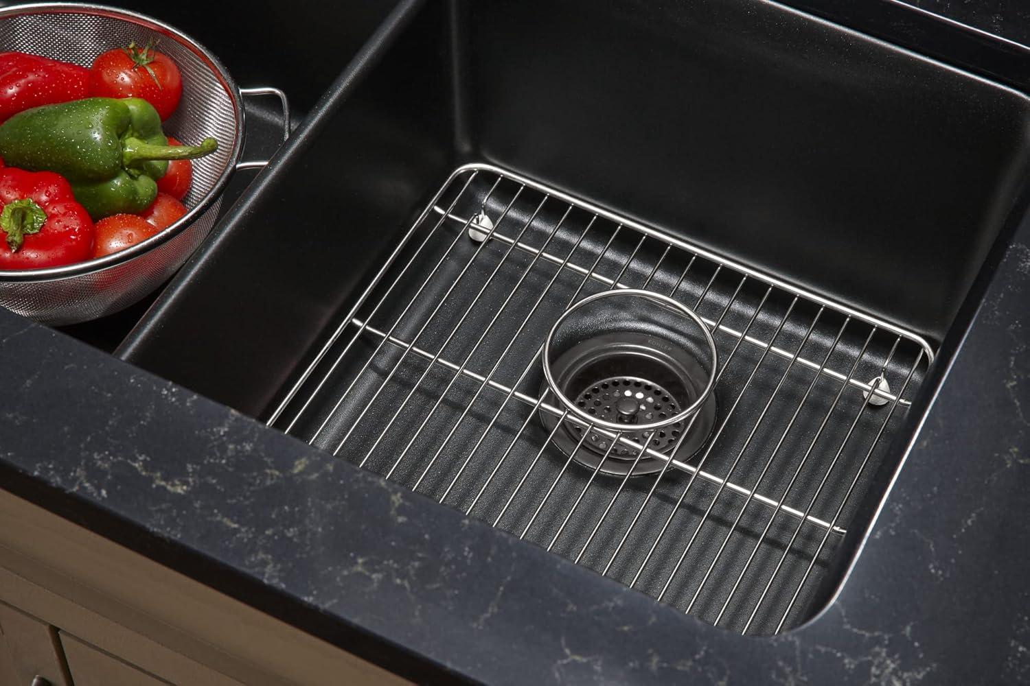 Cairn® 34" L x 18" W Under-Mount Double-Equal Kitchen Sink