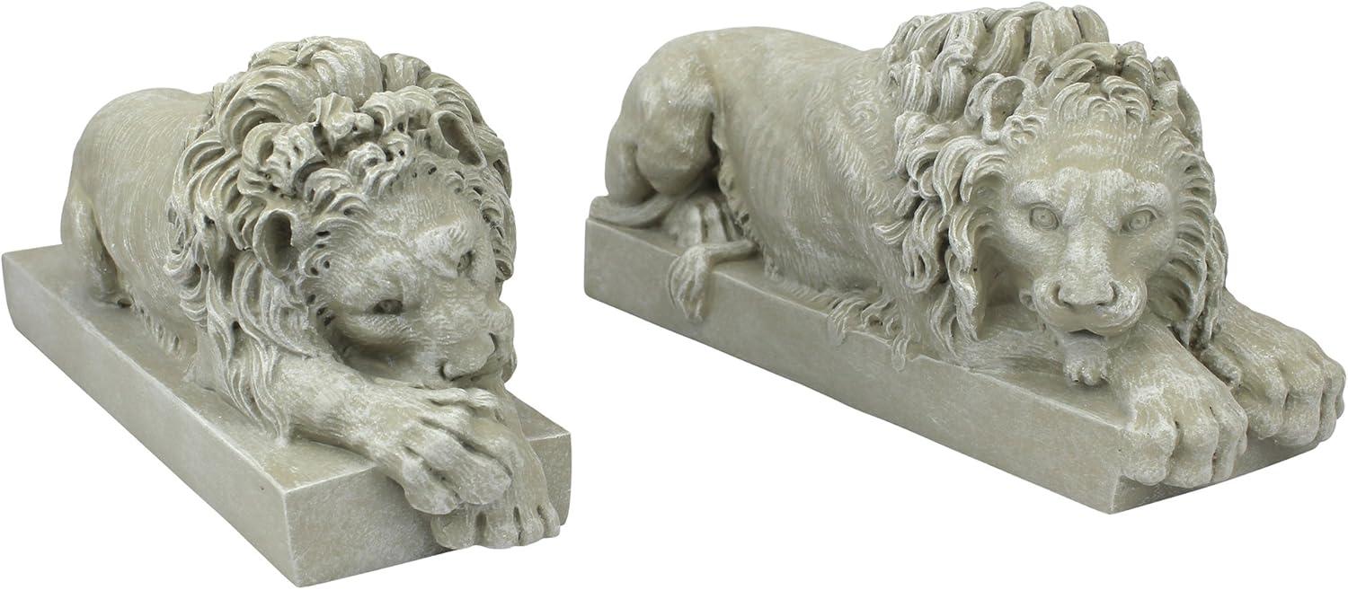 2 Piece Lions from the Vatican Figurines