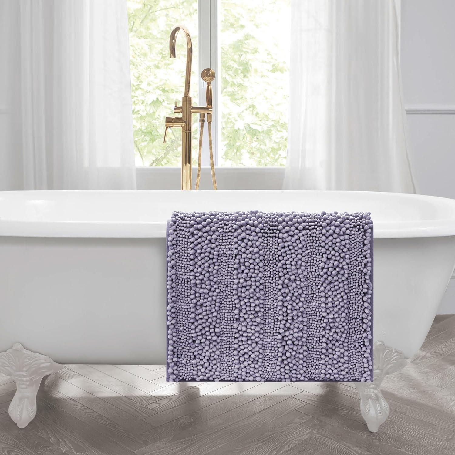 Laura Ashley Laura Ashley Astor Chenille Non-Slip Bath Mat