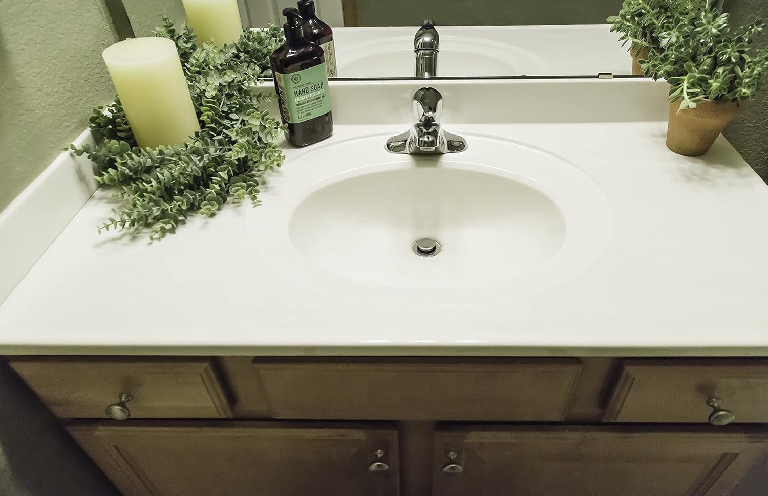 18.3 Inch Universal Cultured Marble Side Splash