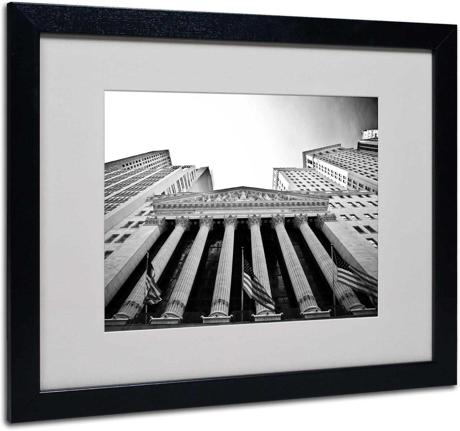 Black Framed New York Stock Exchange Canvas Artwork