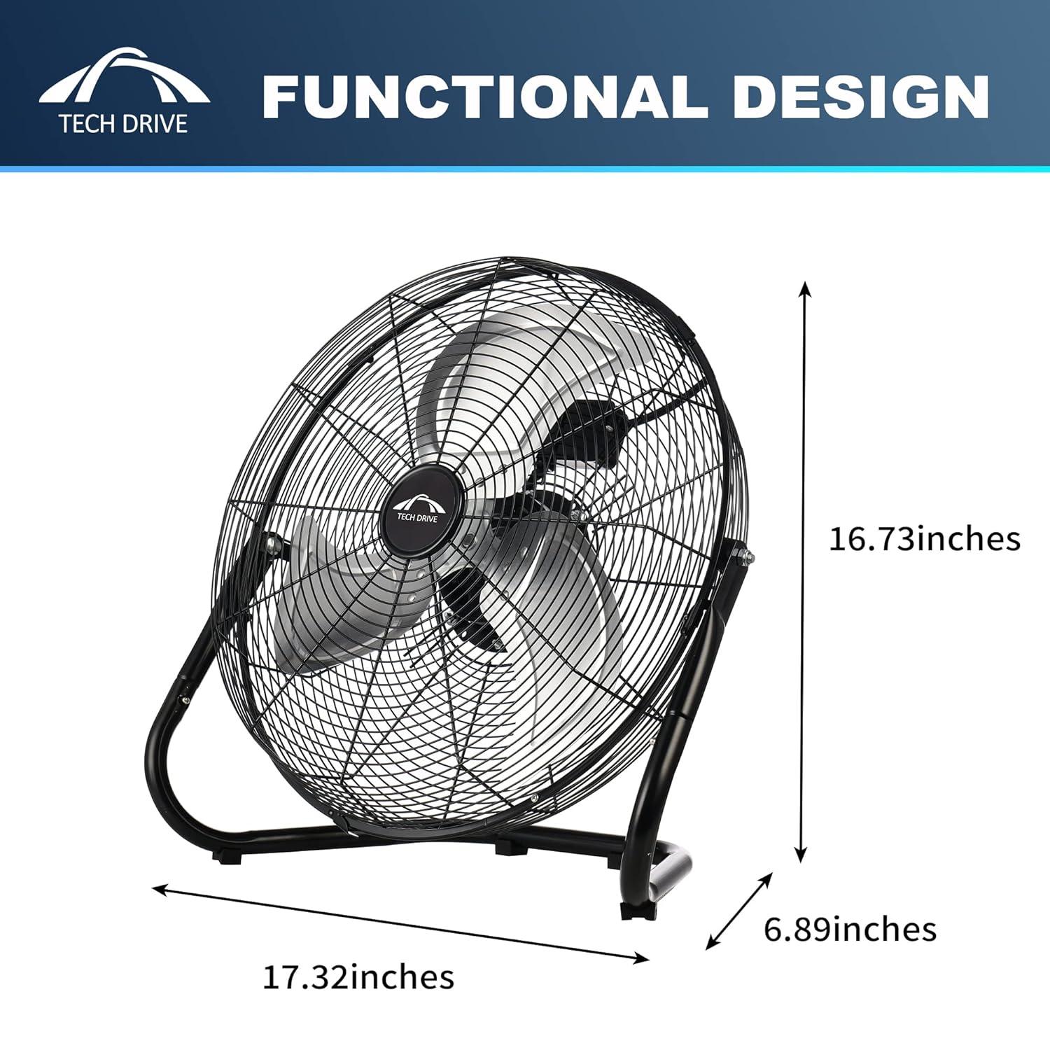 Vie Air 14" Floor Fan
