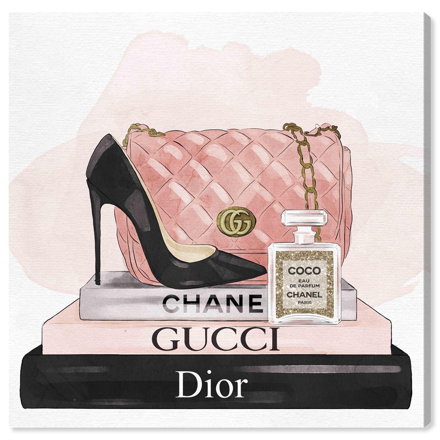 Oliver Gal Prints " Fashion And Glam Accessories And Books Books "
