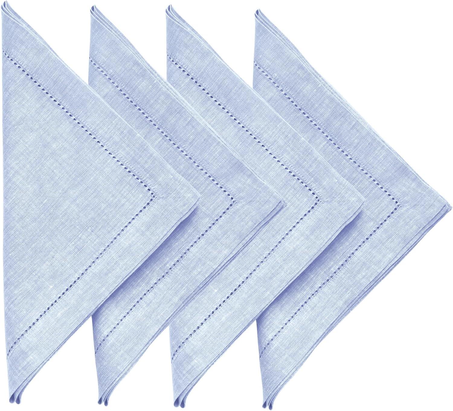 Solino Home Milan - 100% Pure Linen Placemats (Set of 4)