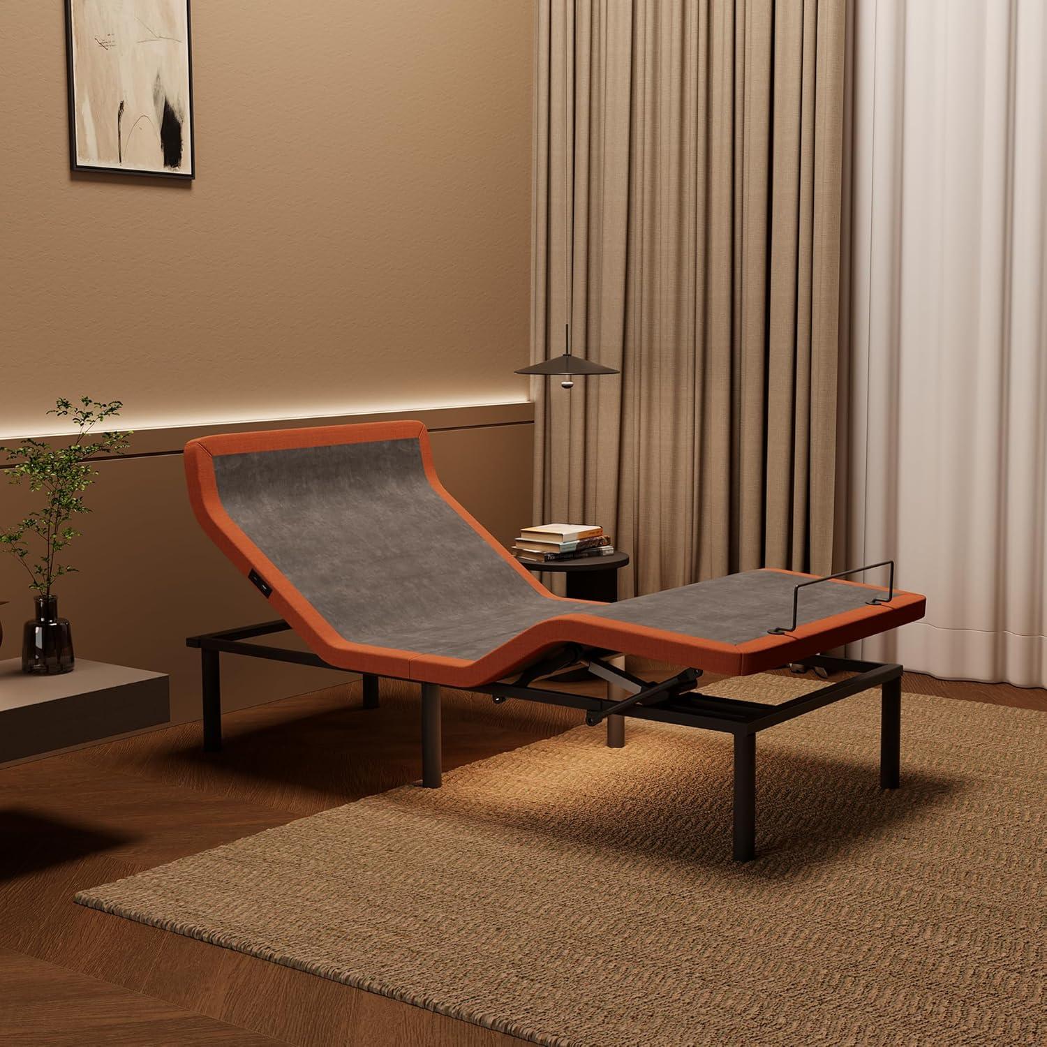 Zero Gravity Adjustable Bed with 14" Hybrid Mattress E3000 Series