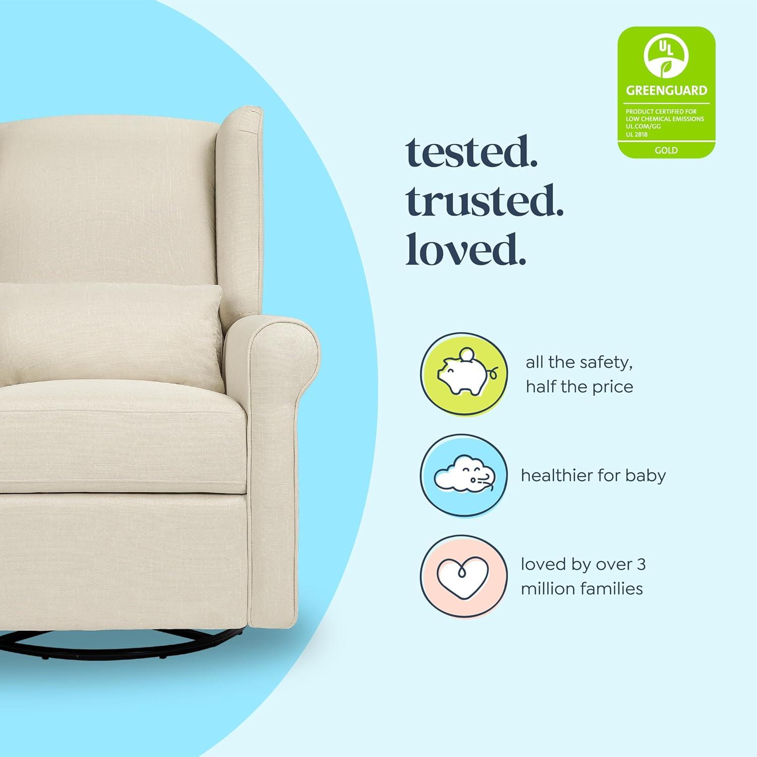 daVinci Hayden Swivel Reclining Glider