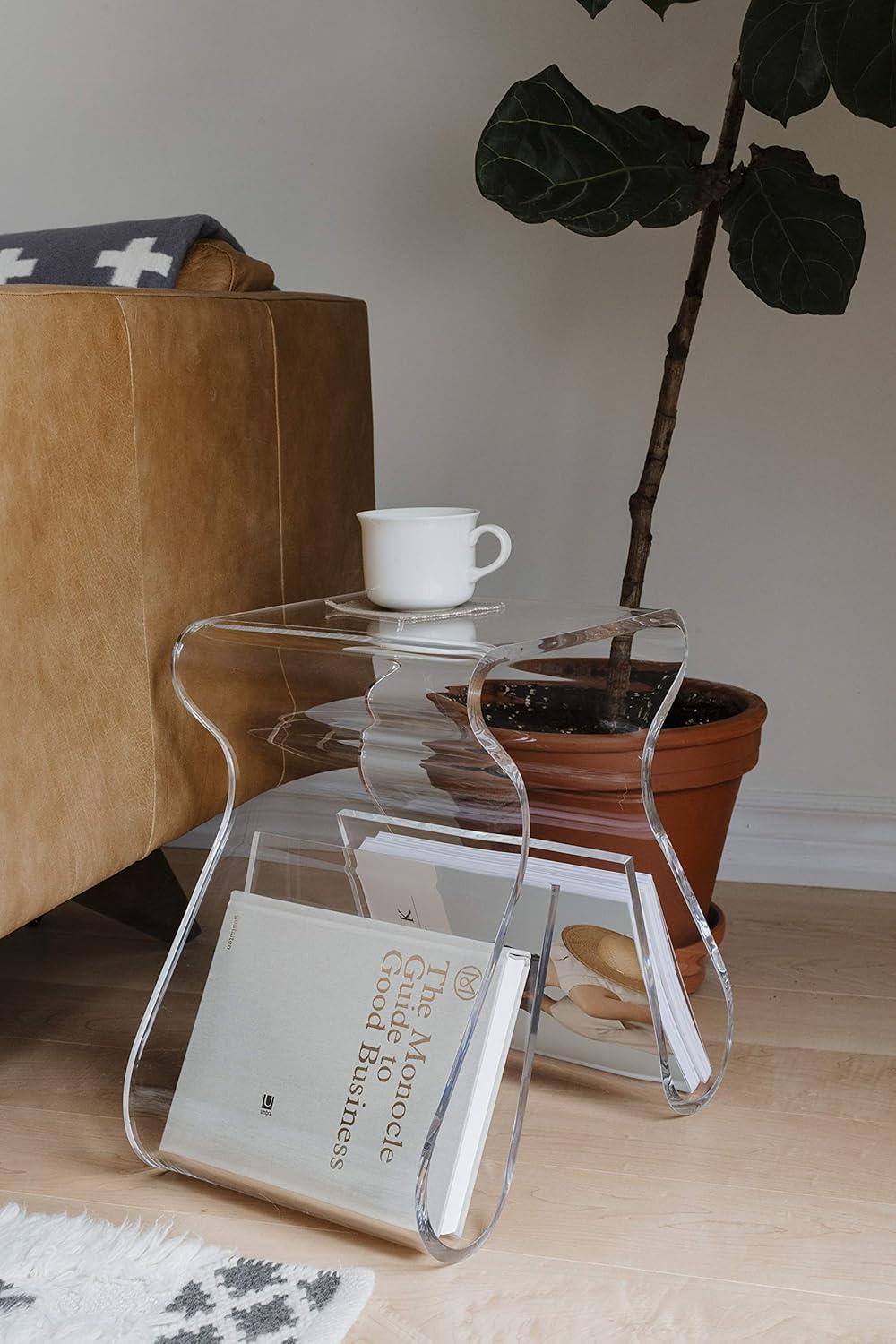 Maggie Acrylic Side Table