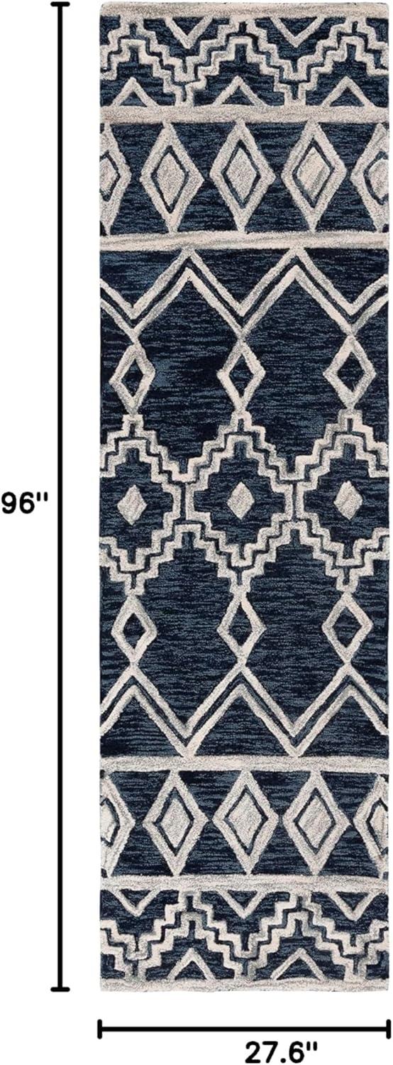 Union Rustic Abbegail Hand Tufted Wool Southwestern Rug