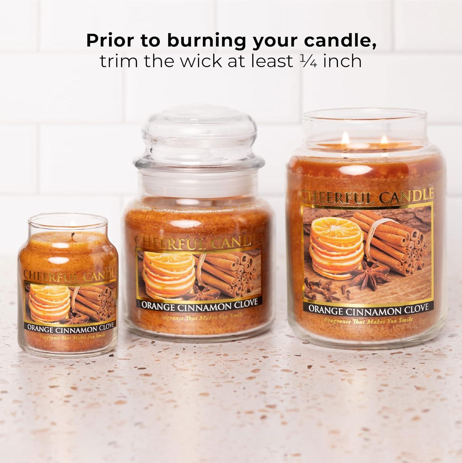 A Cheerful Candle LLC Scented Jar Candle
