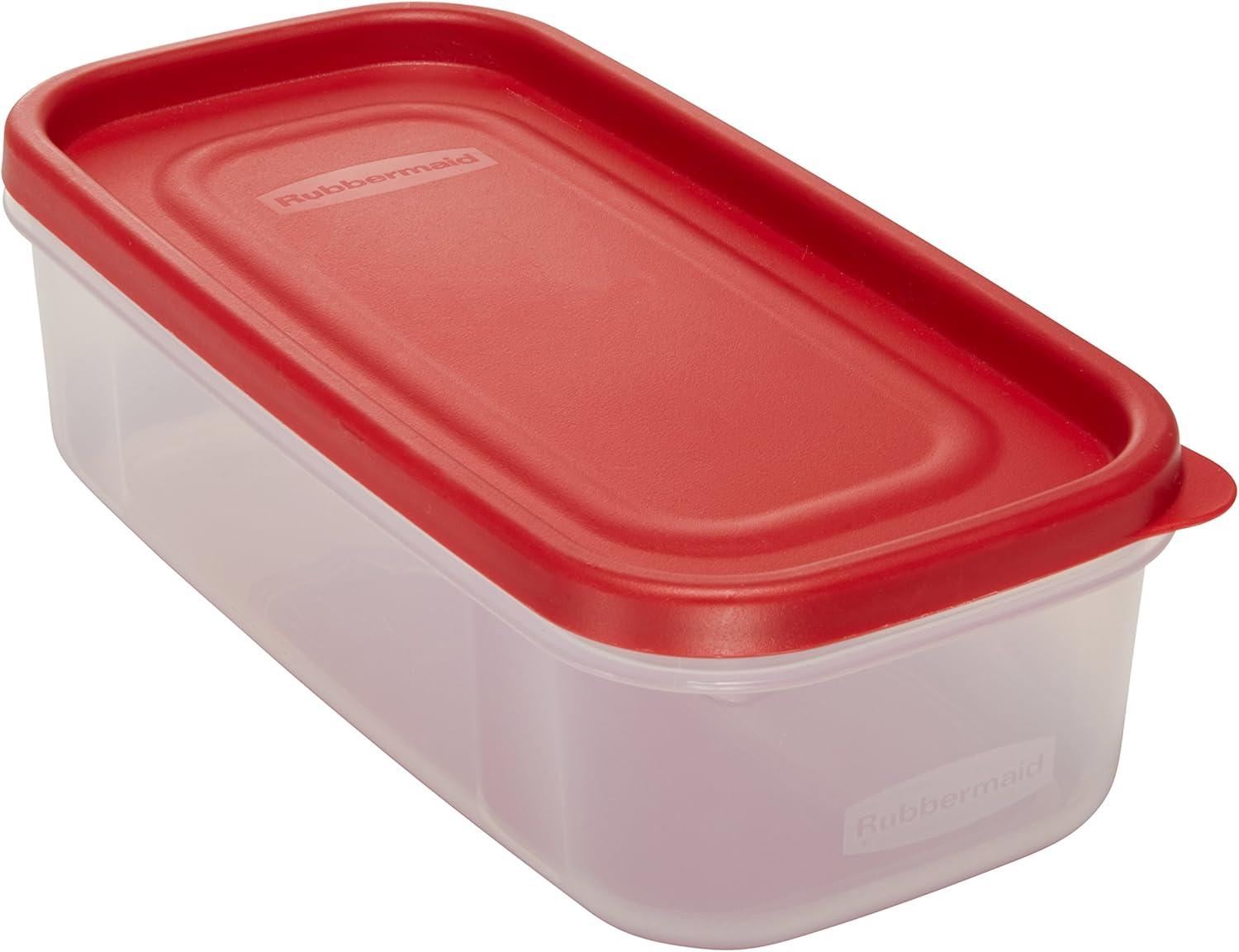 Rubbermaid Modular Food Storage Canister 5C, Red