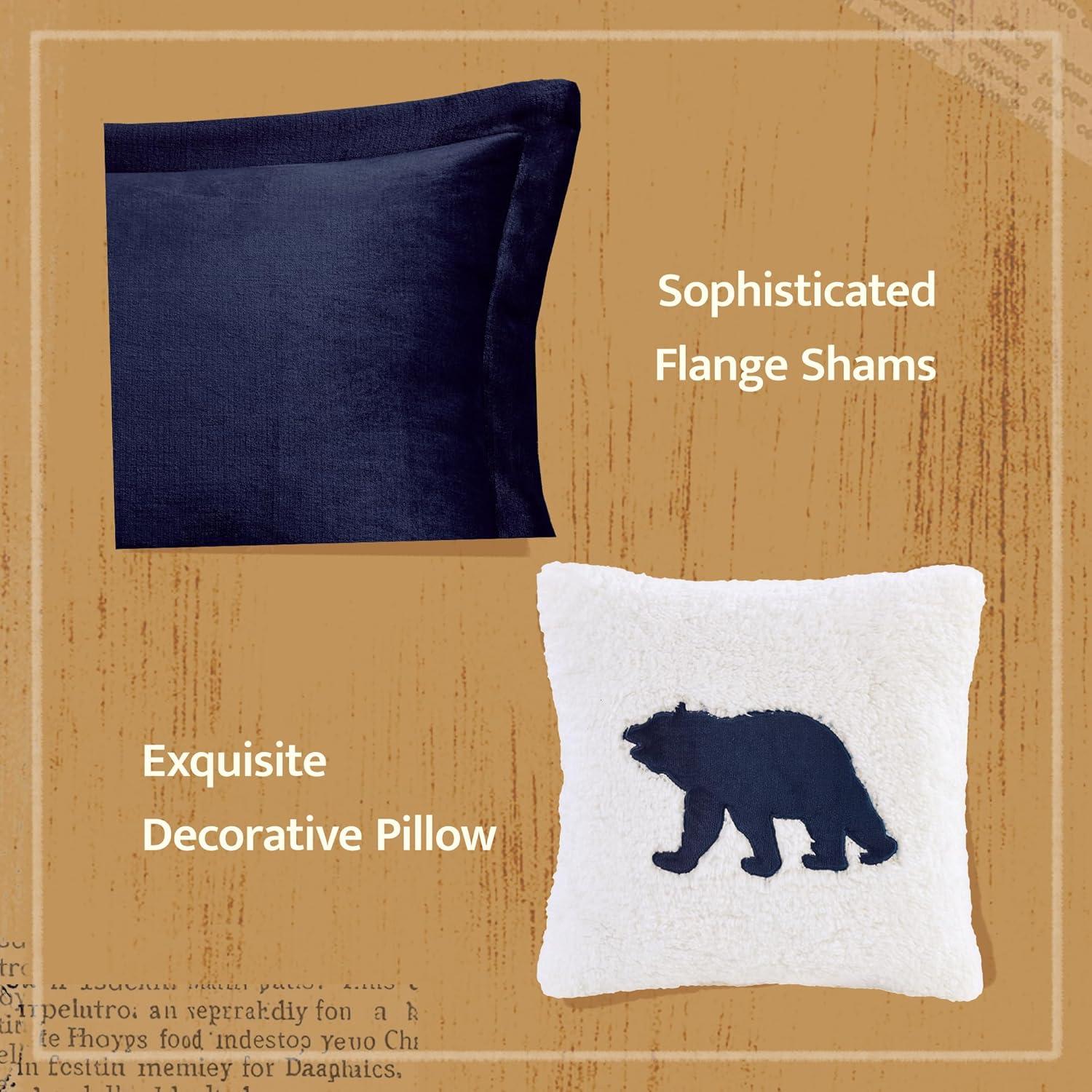 Woolrich Woolrich Alton Plush to Sherpa Down Alternative Comforter Set