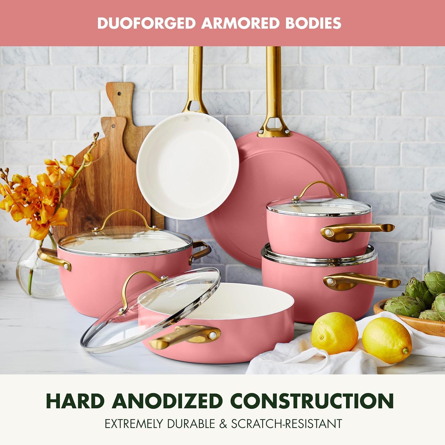 GreenPan ™ Reserve Coral 10-Piece Ceramic Non-Stick Cookware Set