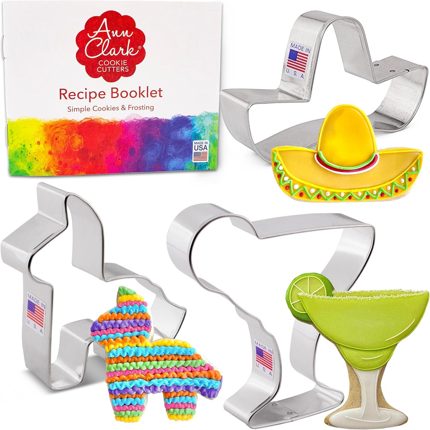 Cinco de Mayo Metal Cookie Cutter Set