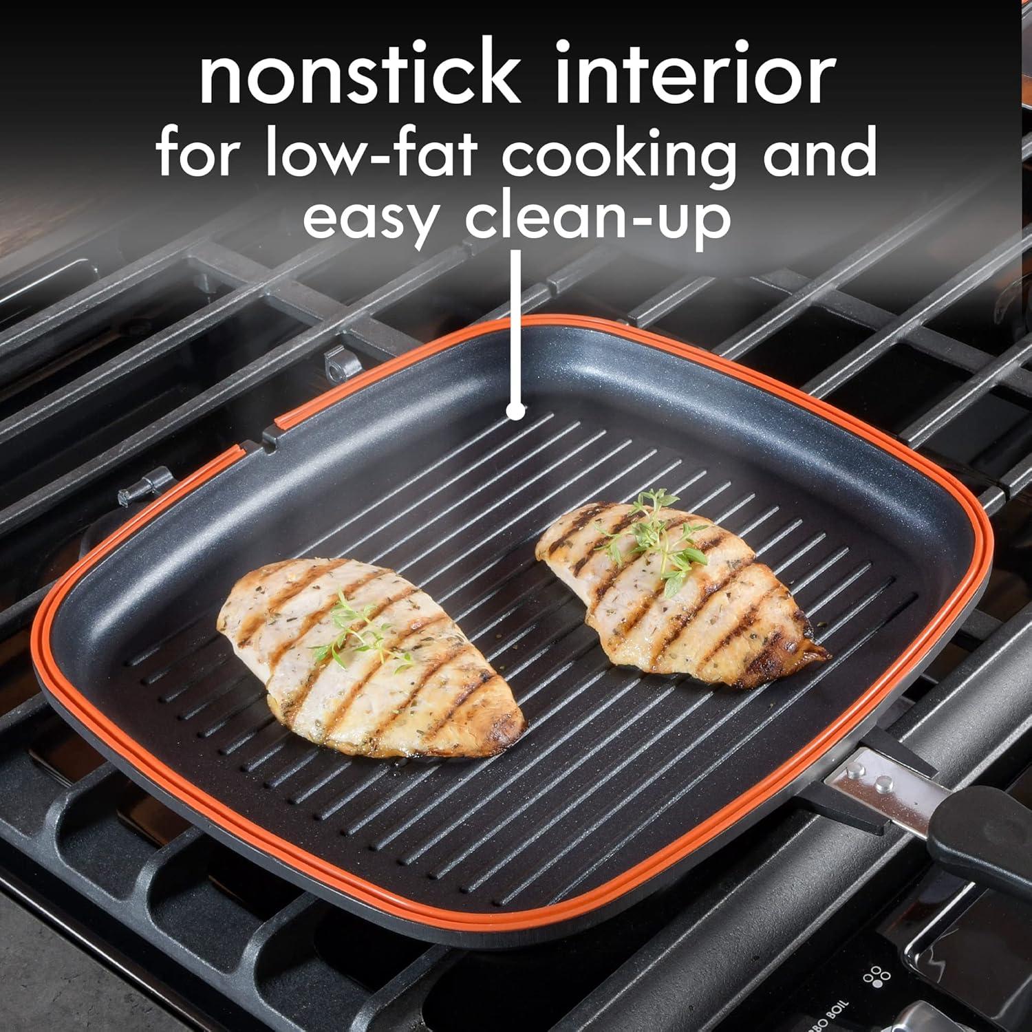 Kenmore 5 Piece Nonstick Multi Function Cookware Set In Black | Wayfair