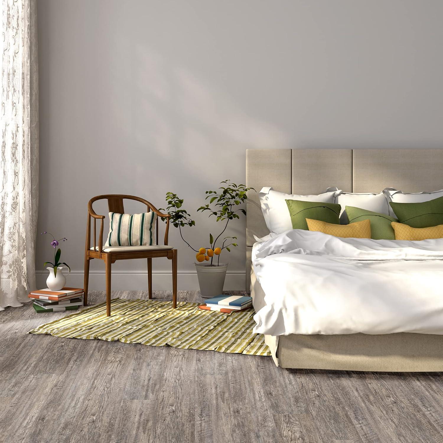 Achim Importing Co Flex Flor™ Looselay 5mm Thick 9'' W x 48'' L Vinyl Plank