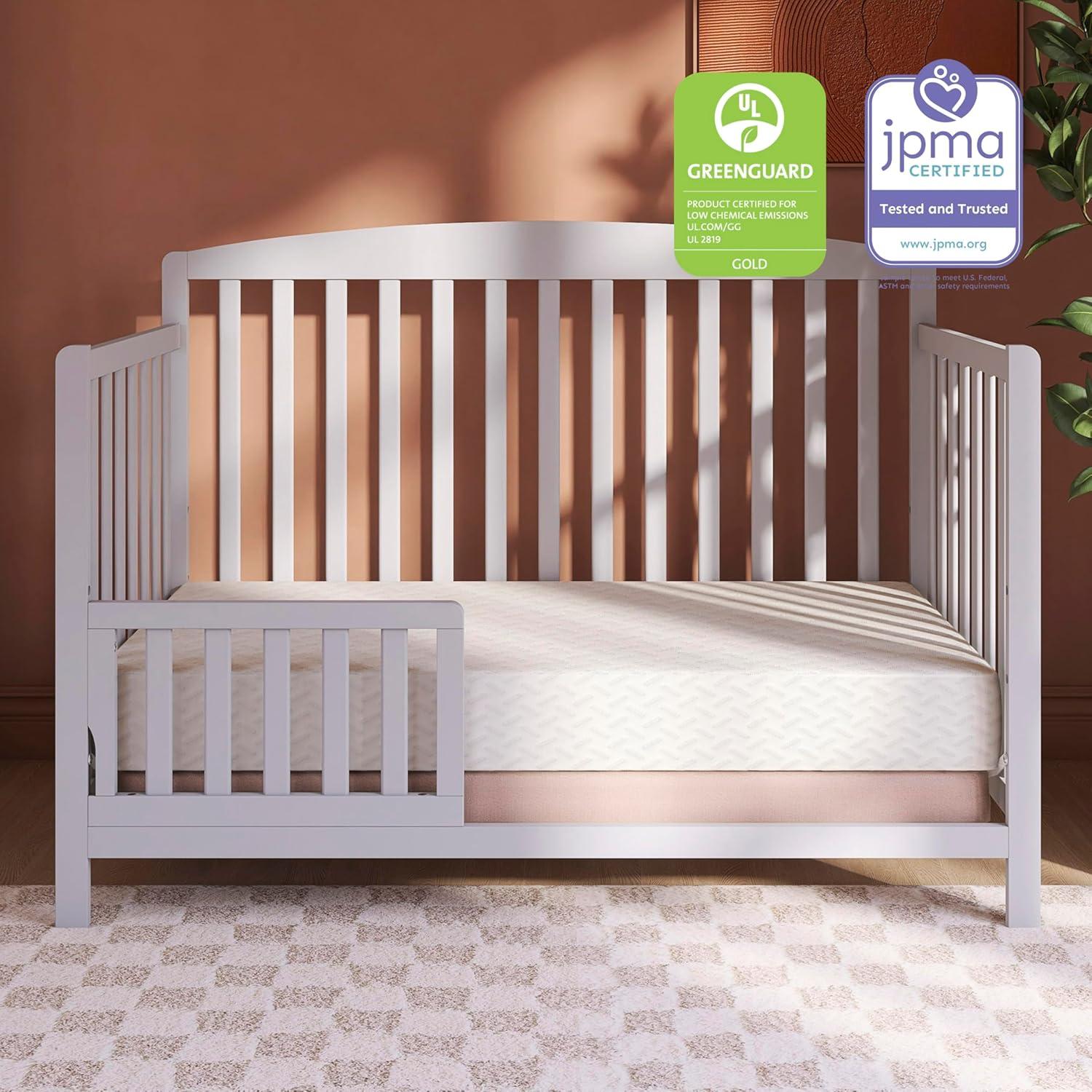 Dream On Me Baby Fairy 5” Foam Crib & Toddler Bed Mattress