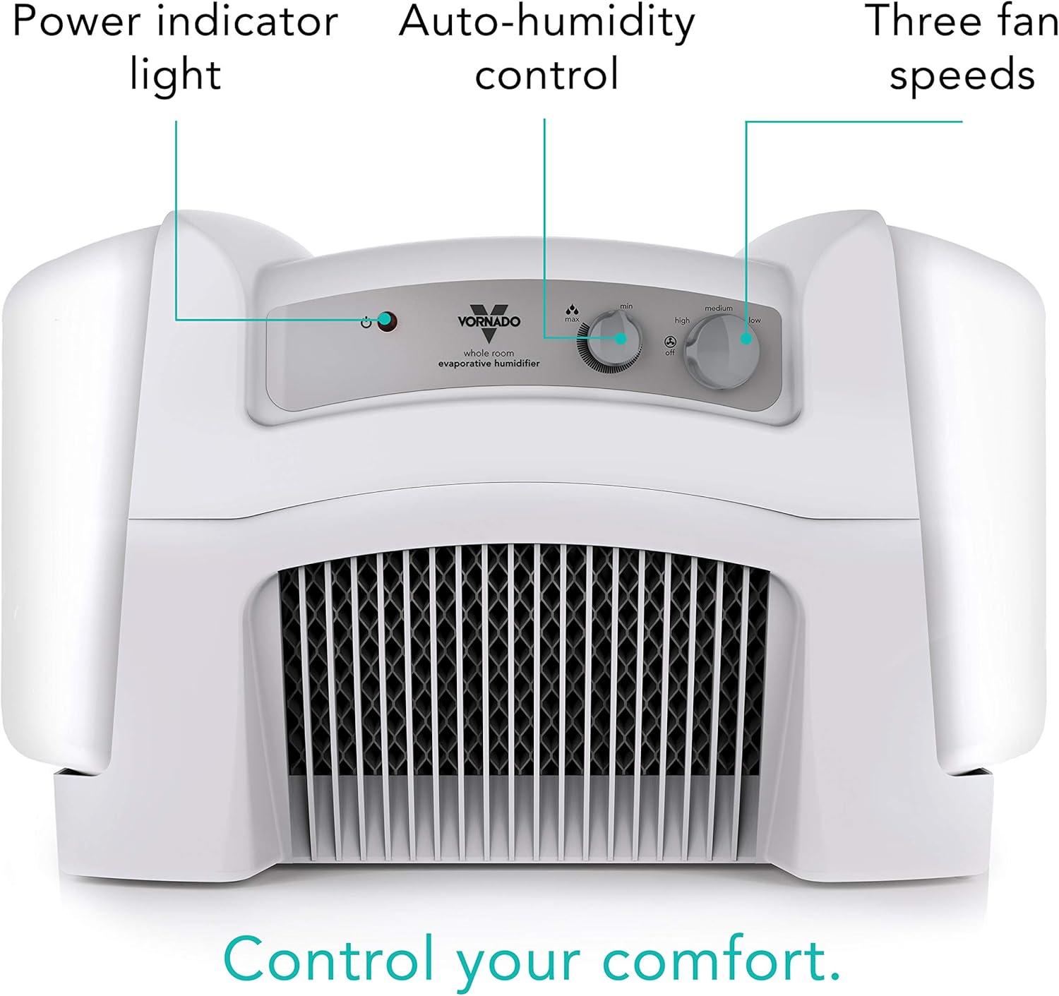 Vornado Evap40 4-Gallon Evaporative Humidifier for up to 1,000 Sq. Ft.