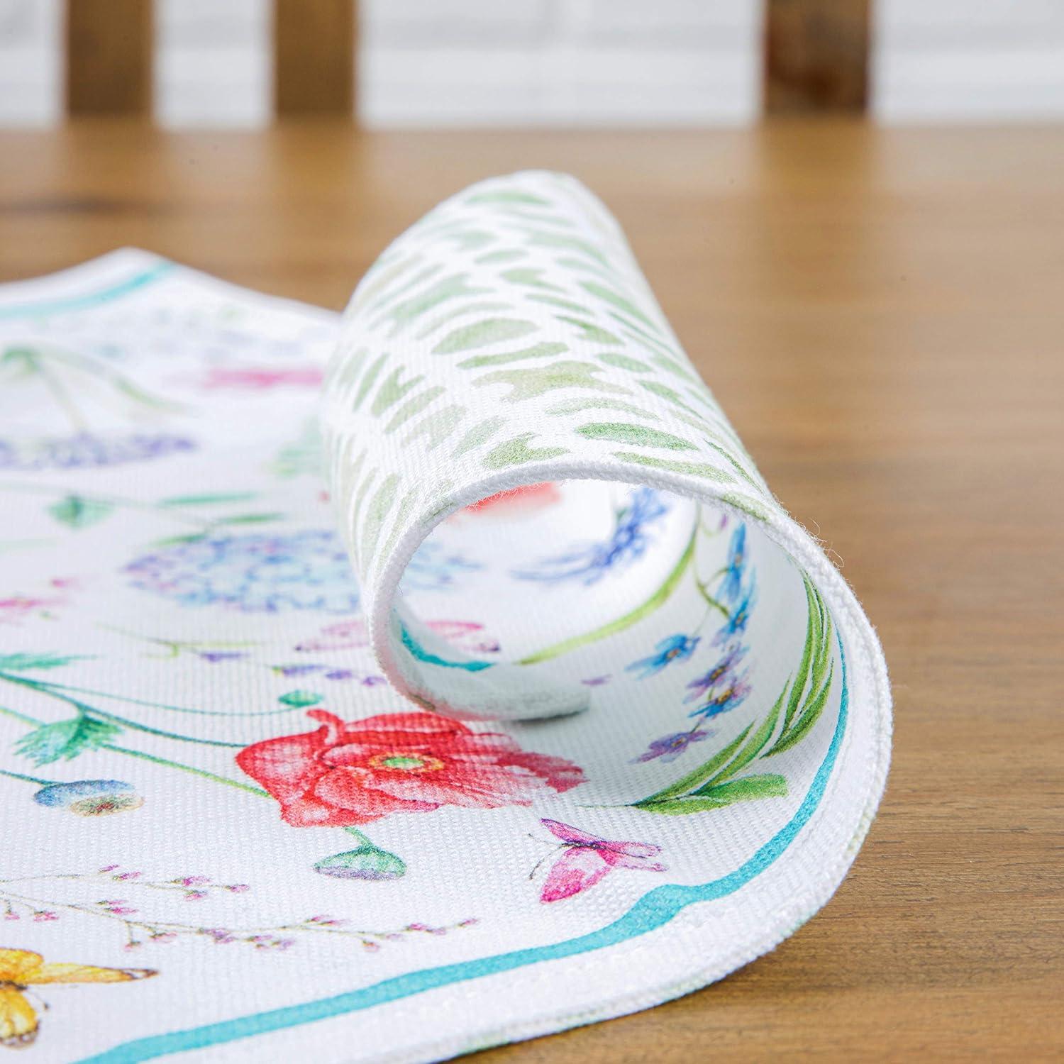 Floral Spring Cotton Placemats Set of 4