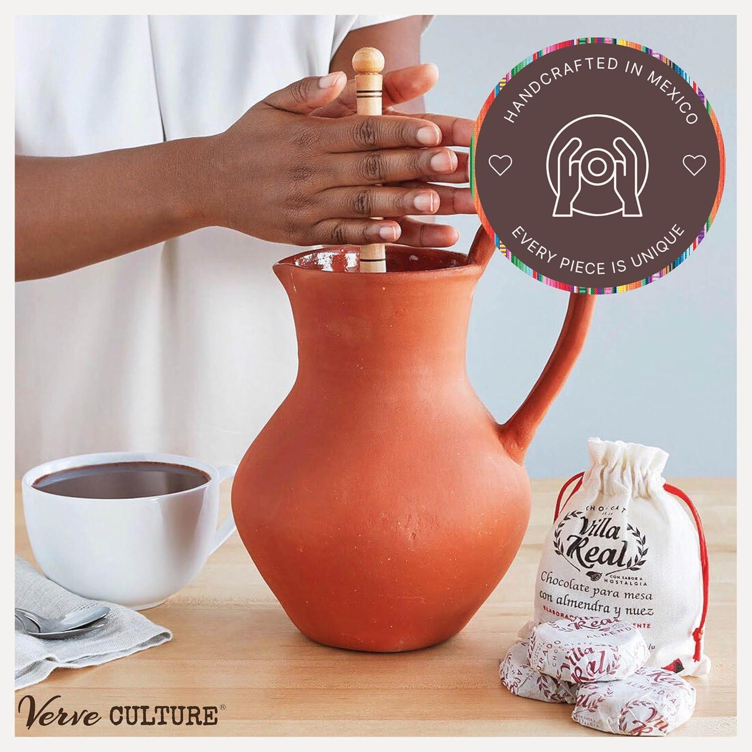 Handcrafted Terracotta Hot Chocolate Pitcher