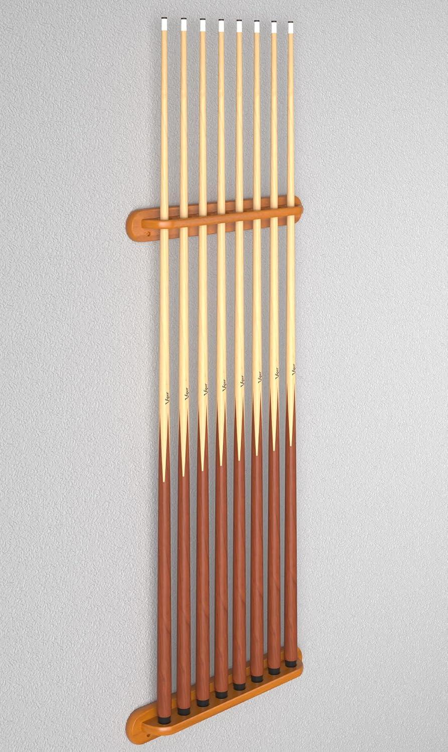 Traditional 8-cue Viper Wall Rack