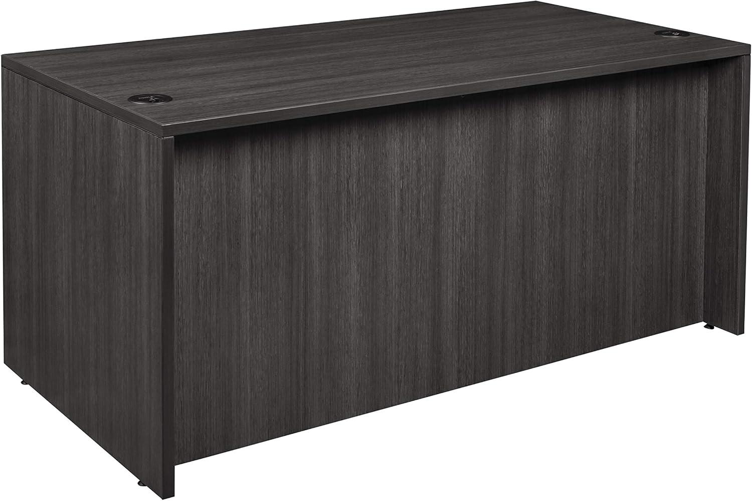 Regency Legacy Office Desk with Double Full Pedestal