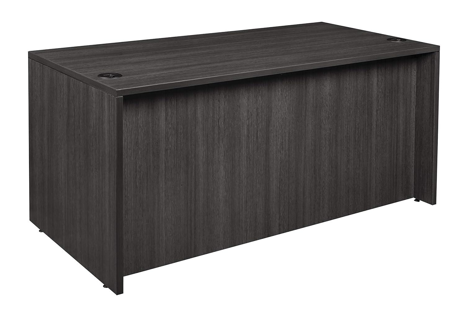 Regency Legacy Office Desk with Double Full Pedestal