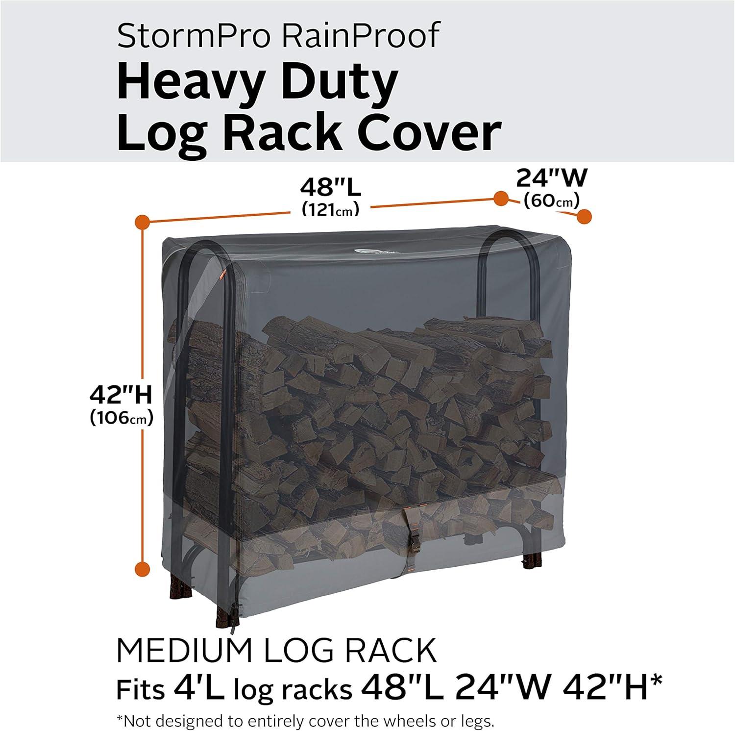 Classic Accessories StormPro™ 26'' D Log Rack Cover