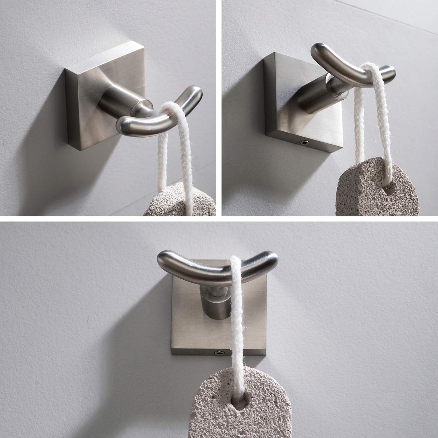 Ventus Double Wall Mounted Robe Hook