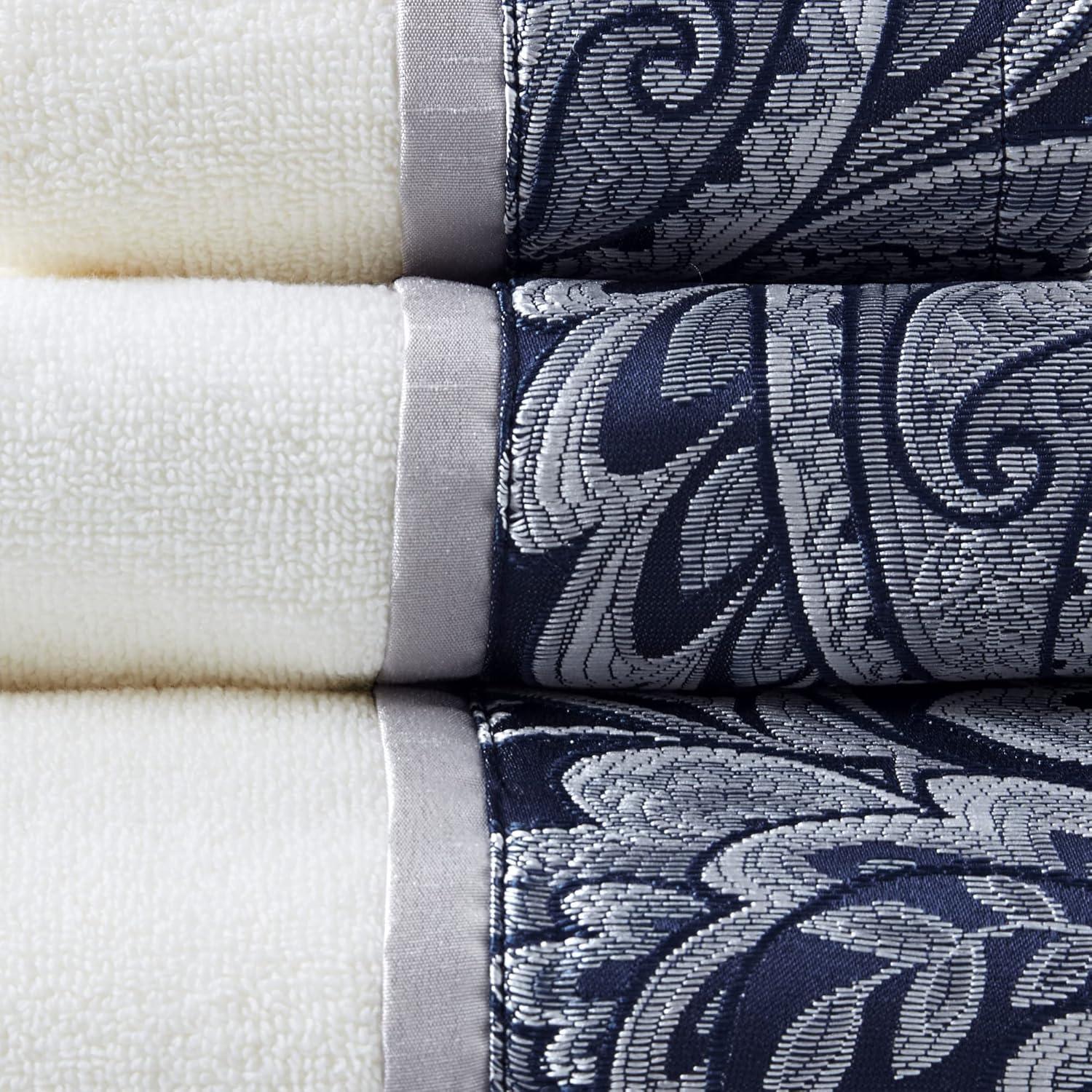 Aubrey 6 Piece Jacquard Towel Set