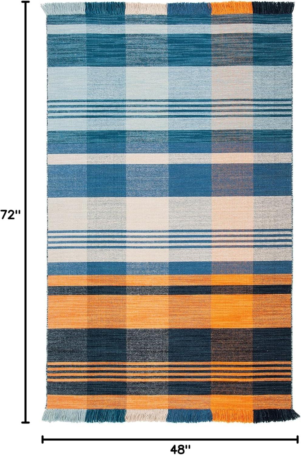 Striped Kilim STK708 Hand Woven Area Rug  - Safavieh