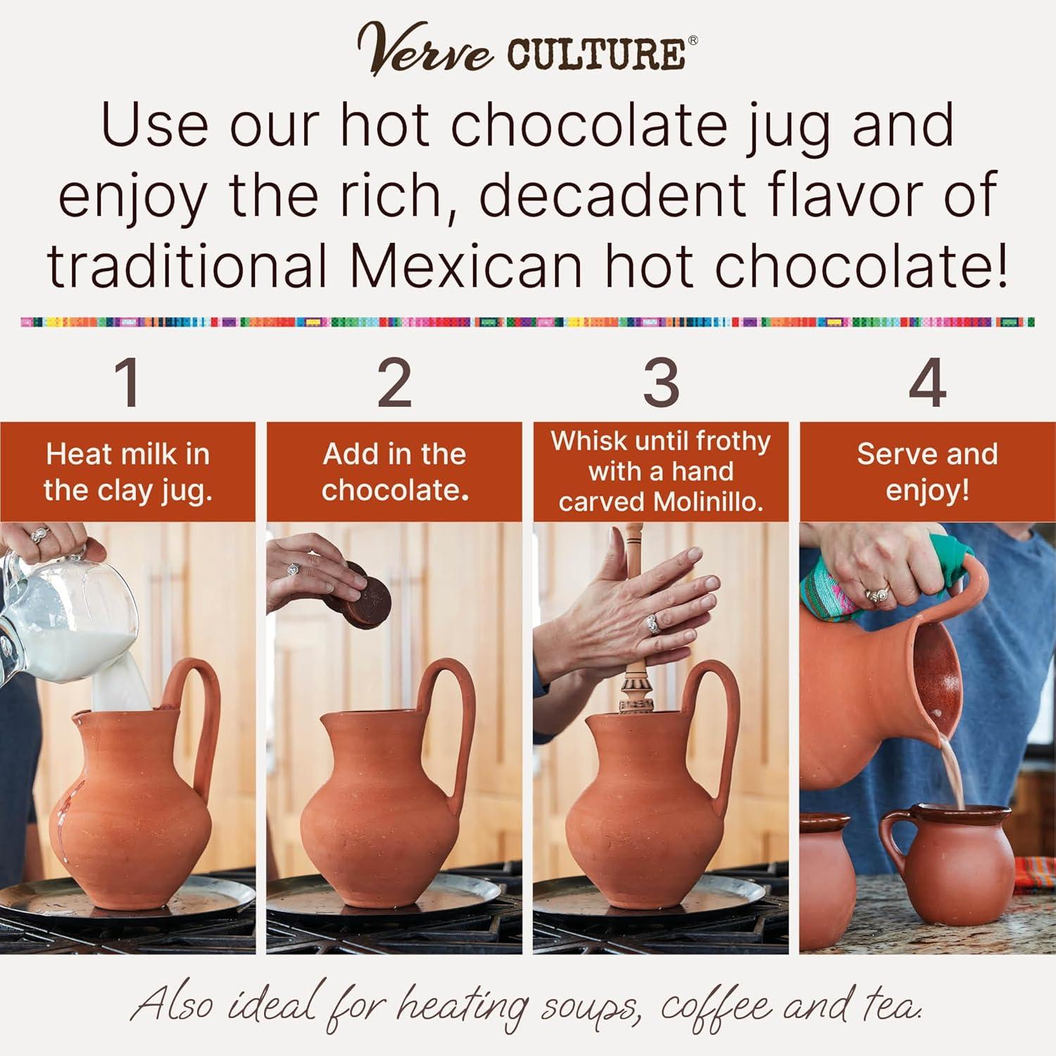 Handcrafted Terracotta Hot Chocolate Pitcher