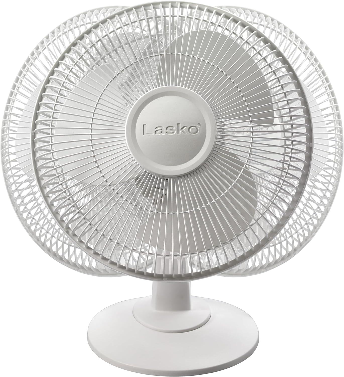 Lasko 12" Oscillating Table Fan
