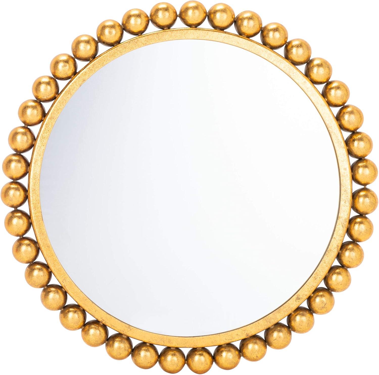 Everly Quinn Savoie Metal Flat Wall Mirror
