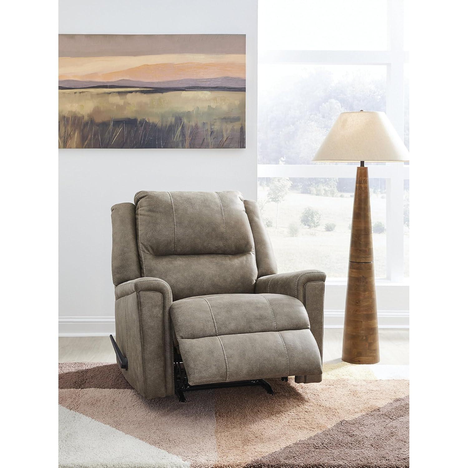 Signature Design by Ashley Freyeburg Walnut Power Recliner