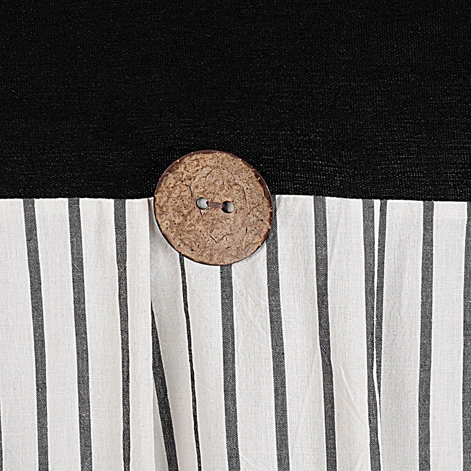 Gracie Oaks Daeb Cotton Blend Shower Curtain