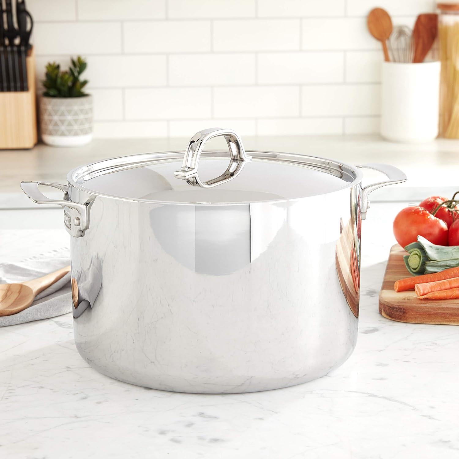 Viking 3-Ply Stainless Steel Stock Pot, 12 Quart