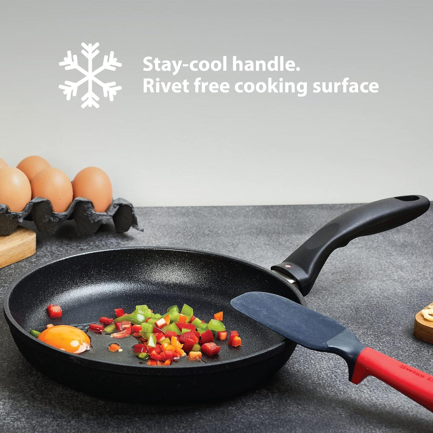 Swiss Diamond Swiss Diamond Non-Stick Cast Aluminum Wok with Lid