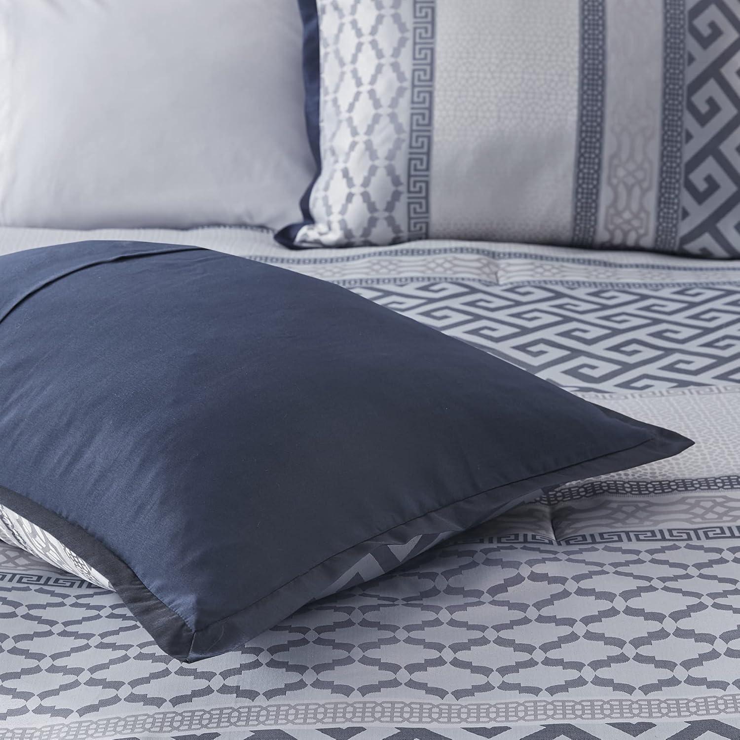 Madison Park Bennett 7 Piece Jacquard Comforter Set