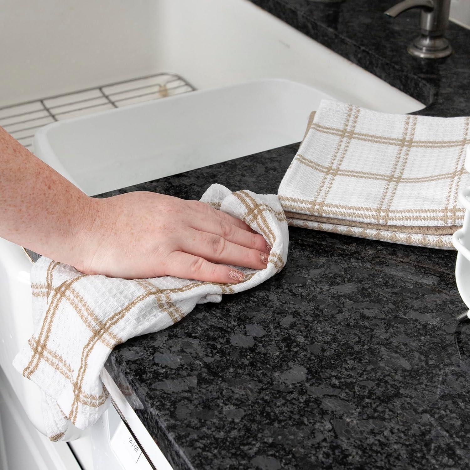 T-fal Flat Waffle Kitchen Dishcloth Set