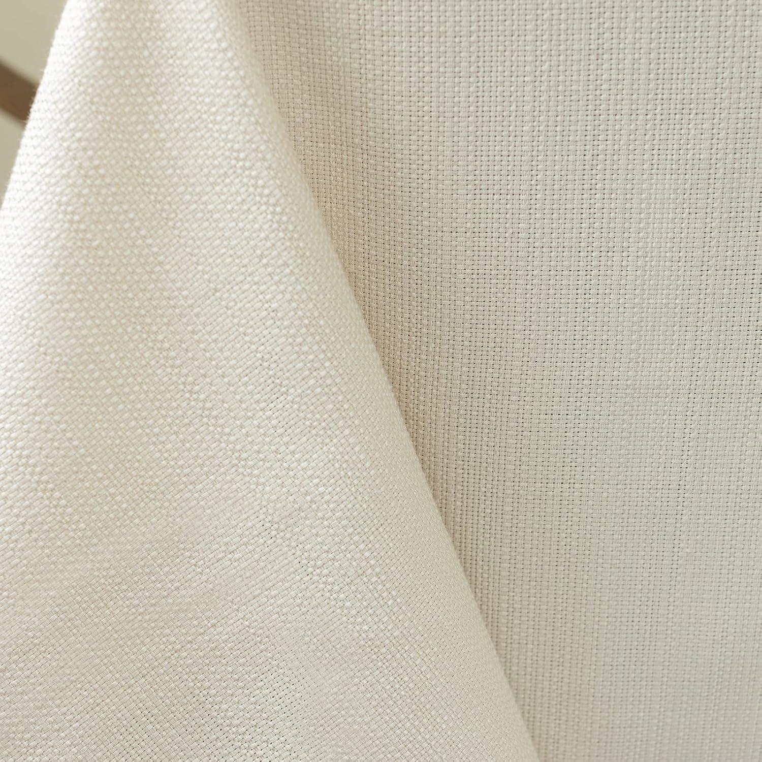 Benson Mills Textured Fabric Tablecloth (52 X 70, Flax)