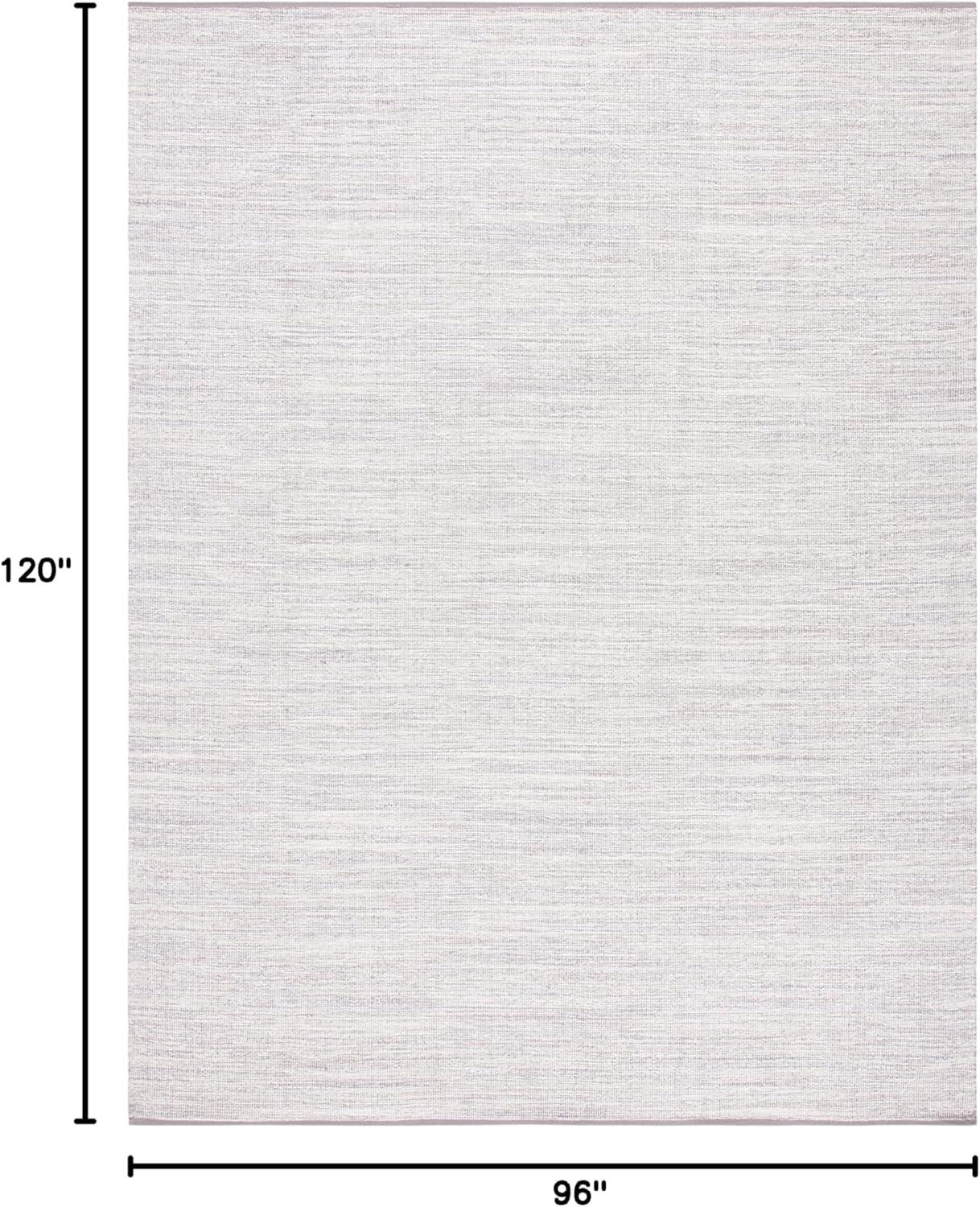 Montauk MTK250 Hand Woven, Flat Weave Indoor Area Rug - Silver - 8'x10' - Safavieh