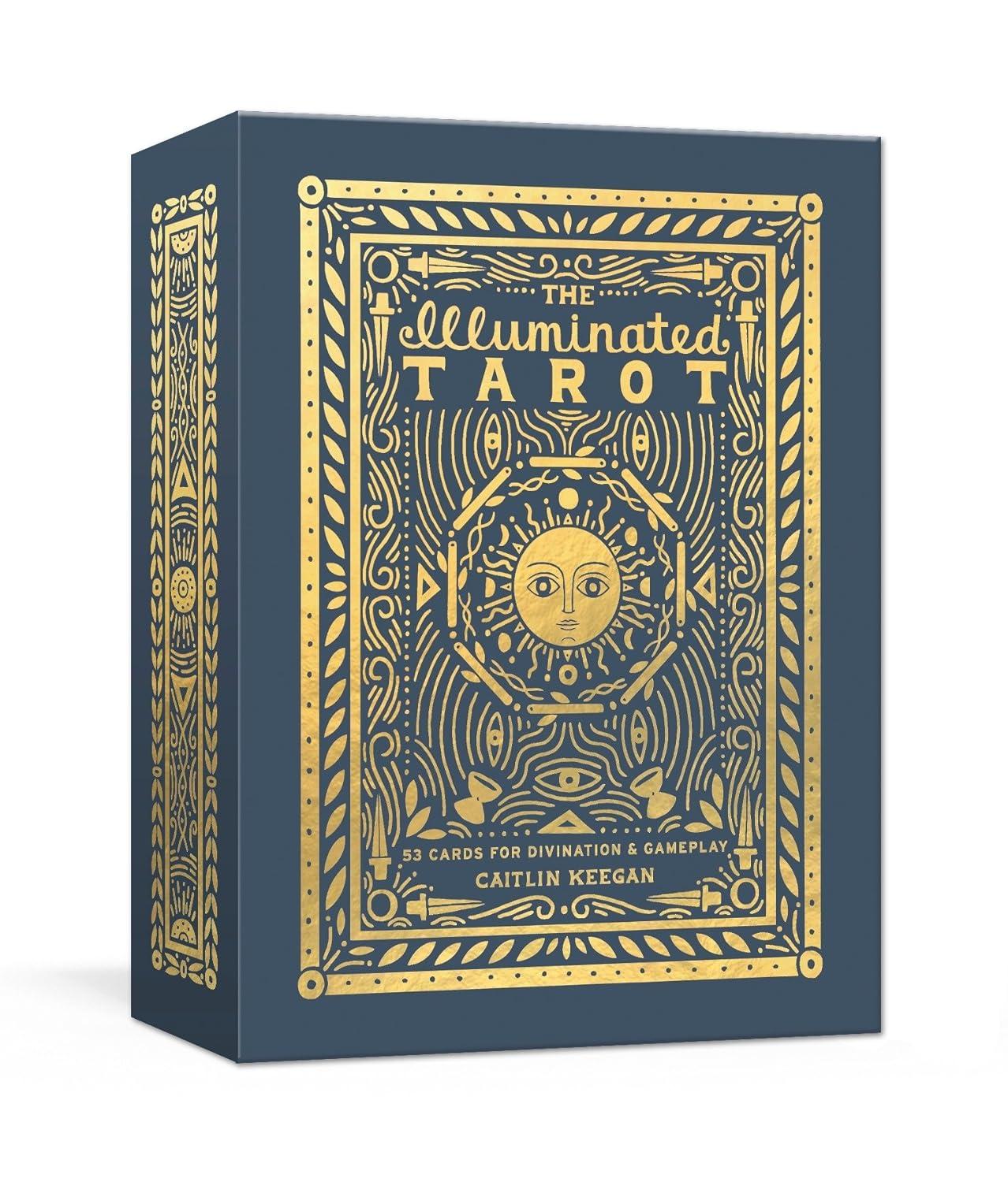 Caitlin Keegan: The Illuminated Tarot: 53 Cards for Divination and Gameplay (Paperback)