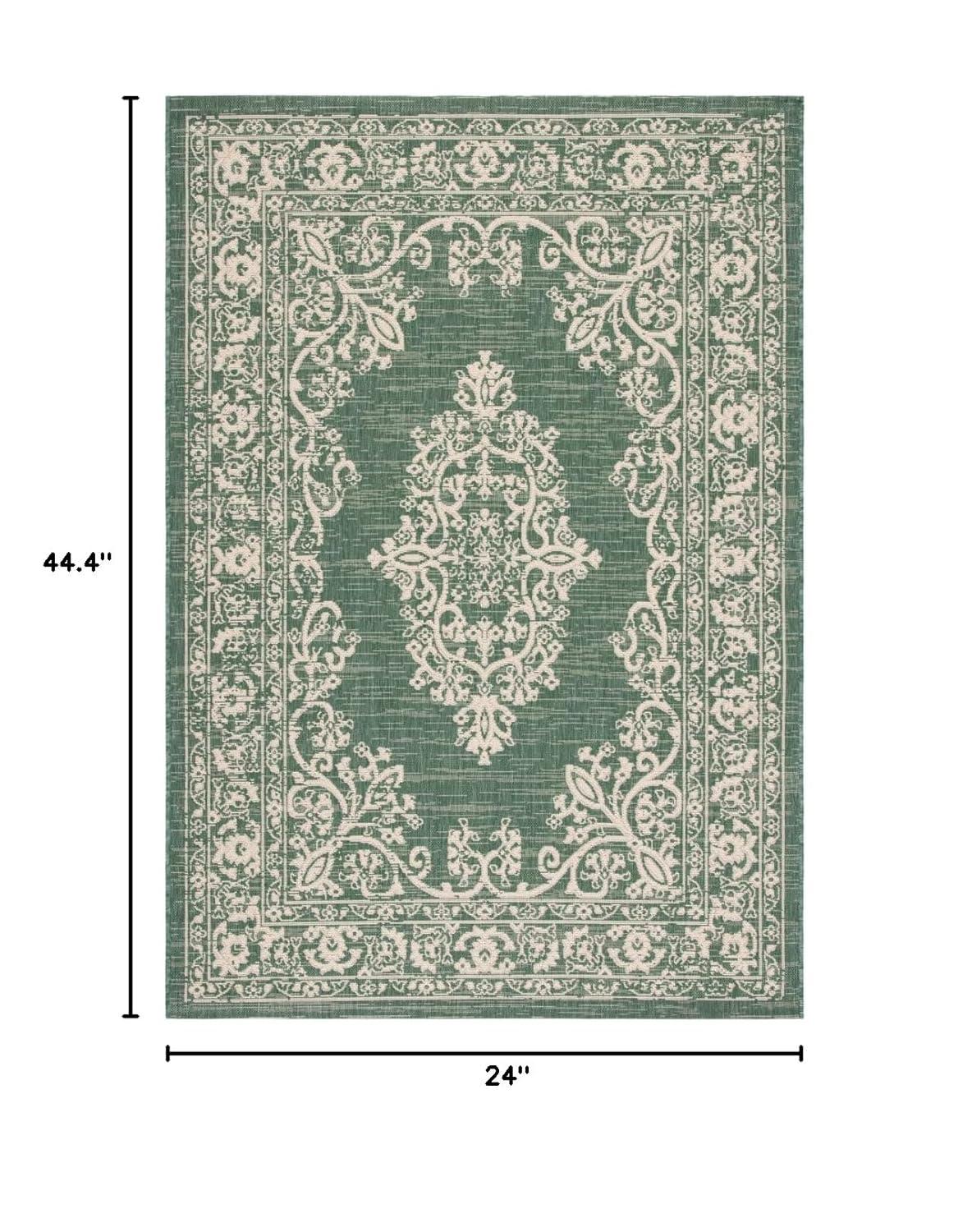 Red Barrel Studio® Courtyard Performance Oriental Rug