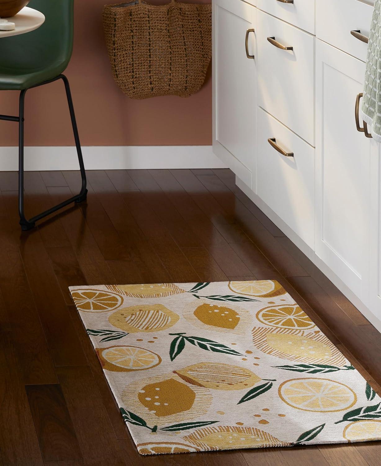 TOWN & COUNTRY Luxe Livie Everwash Non-Slip Backing Kitchen Mats