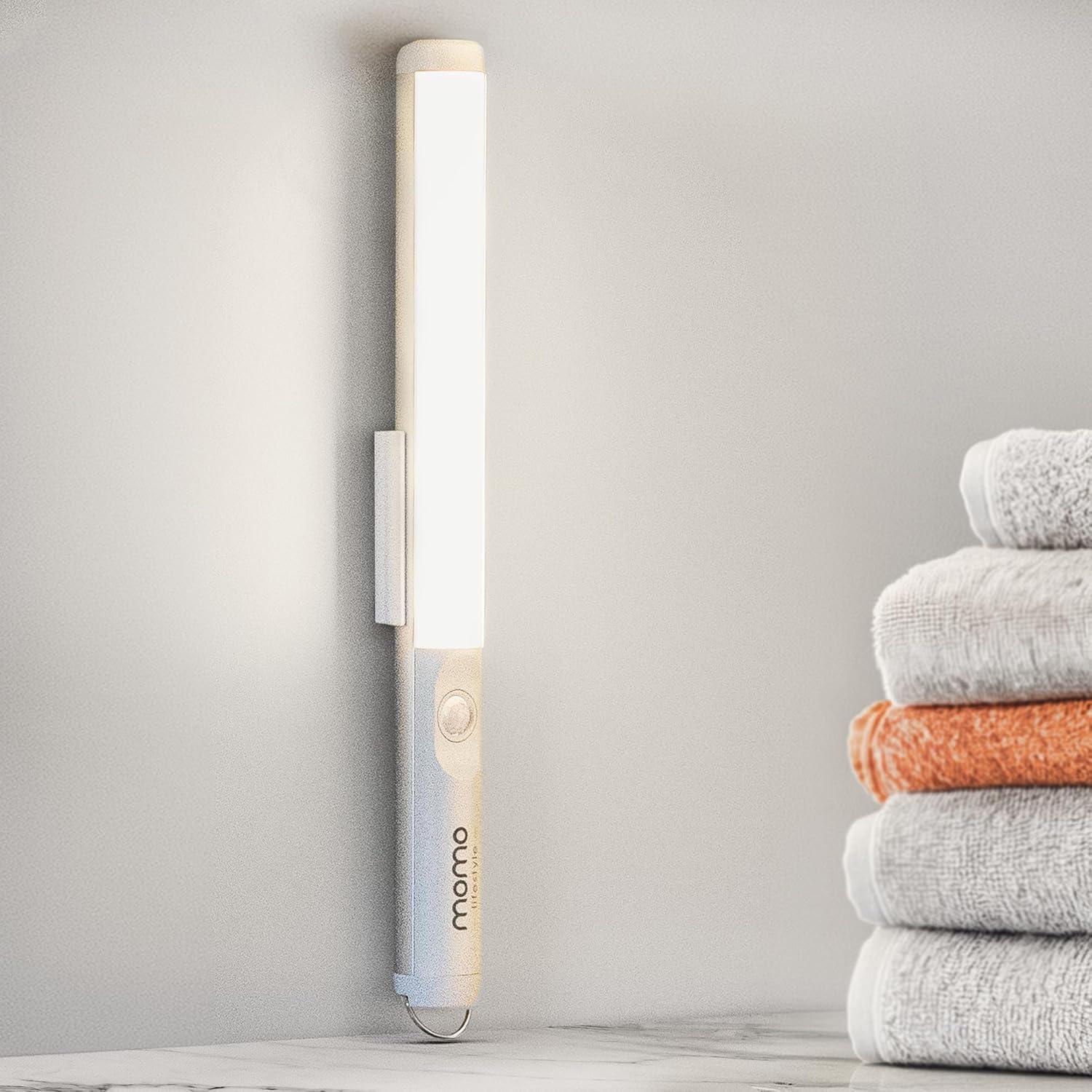 Barra de Luz con Sensor de Movimiento con Batería Recargable Moderno Armario Inalámbrico Portátil Luz momo Glow de Momo Lifestyle